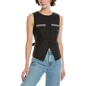 Meiven Womens  Vest, Black